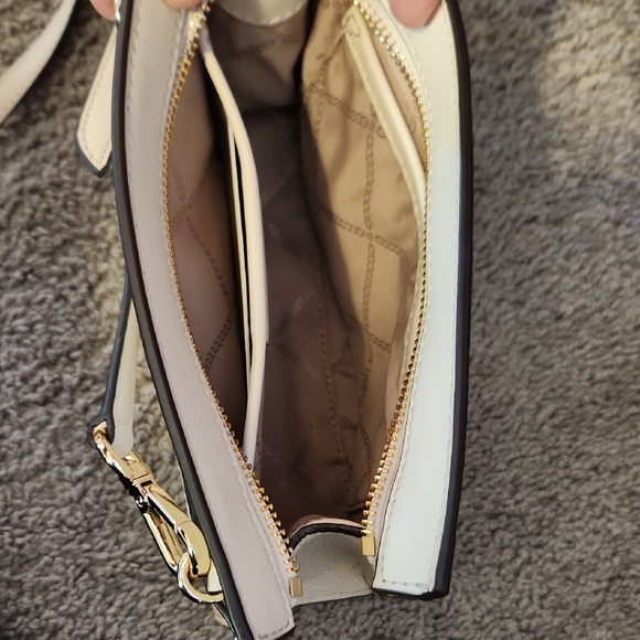 Michael Kors Cream Crossbody Bag - Picture 7 of 12